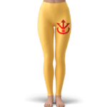 Saiyan Royal Family Symbol Sunny Yellow Cool Leggings