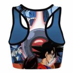 Saiyan Saga Goku and Vegeta DBZ Cool and Powerful Sports Bra