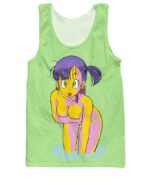 Sexy Nude Hot Bulma Dragon Ball Green Tank Top - Saiyan Stuff