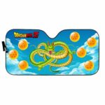 Shenron And The Seven Namekian Wish Orbs Car Sun Shade