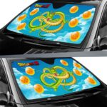 Shenron And The Seven Namekian Wish Orbs Car Sun Shade
