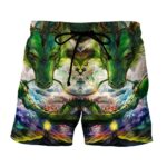 Shenron DBZ The Powerful Eternal Dragon Super Saiyan Battle Shorts