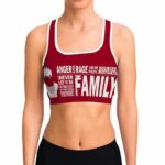 Son Gohan Motivational Quote Dragon Ball Z Cool Sports Bra