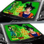 Son Goku And Shenron Dragon Balls Windshield Sun Shade