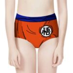 Son Goku Cosplay Dragon Ball Z Women's High-Waist Underwear