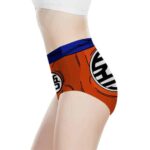 Son Goku Cosplay Dragon Ball Z Women's High-Waist Underwear