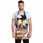 Son Goku Eating with Chichi Dragon Ball Cool Awesome Apron