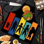 Son Goku Forms and Shenron Dragon Ball Z Cool Awesome Apron