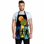 Son Goku Forms and Shenron Dragon Ball Z Cool Awesome Apron