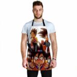 Son Goku Gohan and Gotek Eat Out Dragon Ball Z Awesome Apron