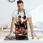 Son Goku Gohan and Gotek Eat Out Dragon Ball Z Awesome Apron