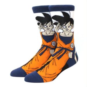 Son Goku Goodbye Salute Design Classic DBZ Socks