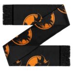Son Goku Orange Silhouette Symbol Black Neckerchief
