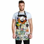 Son Goku Pigging Out Buffet Table Dragon Ball Z Cool Apron