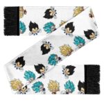 Son Goku Vegeta And Vegito Chibi Design Neckerchief