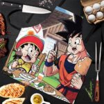 Son Goku and Gohan Eating Out Dragon Ball Z Awesome Apron