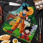 Son Goku and Son Gohan Dragon Ball Z Powerful and Cool Apron