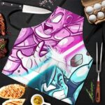Son Goku vs Vegeta Ki Attack Dragon Ball Z Powerful Apron