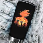 Son Goku with Goten Kame Island Dragon Ball Z Cool Tumbler