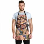 Son Goku's Family and the Z Fighters DBZ Cool Awesome Apron