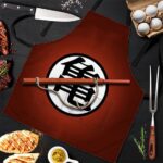 Son Goku's Power Pole Kanji Dragon Ball Z Powerful Cool Apron
