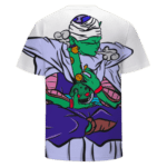 Stoner Piccolo Bong Hits Hemp Weed Pot 420 Awesome White T-shirt