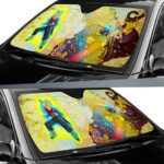 Stunning Future Trunks Art Dragon Ball Z Car Sun Shade