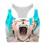 Super Saiyan Blue Vegito Dragon Ball Z Powerful Sports Bra