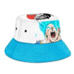 Super Saiyan Blue Vegito White Light Blue Cool Bucket Hat