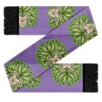 Super Saiyan Broly Livid Head Pattern Purple Neckerchief