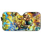 Super Saiyan Gogeta Powerful Punch Windshield Sun Shade