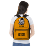 Super Saiyan Goku Awesome Dragon Ball Z Orange Backpack