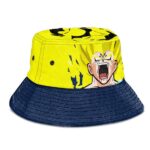 Super Saiyan Majin Vegeta Yellow and Black Cool Bucket Hat