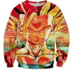 Super Saiyan 2 Gohan SSJ2 Graffiti Style Sweatshirt - Saiyan Stuff