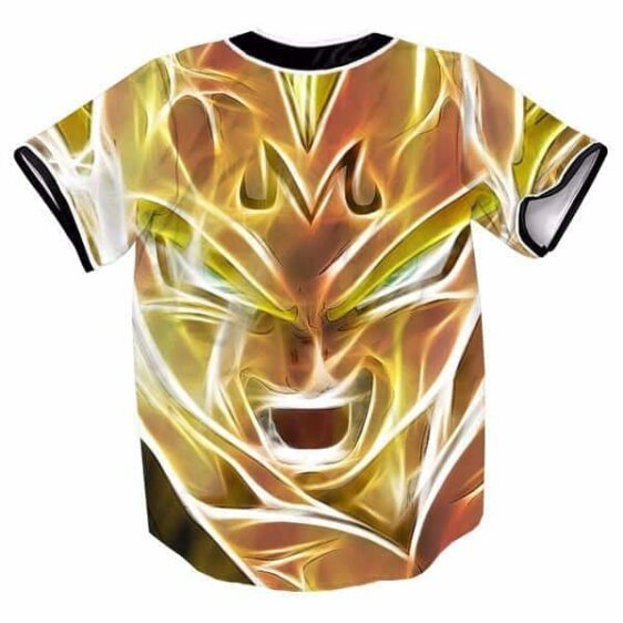 Super Saiyan Majin Vegeta DBZ Streetwear Hip Hop 3D Baseball Jersey - Saiyan Stuff - 2