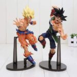 Super Saiyan Son Goku Vs Bardock Battle Damage PVC Action Figure 23cm - Saiyan Stuff