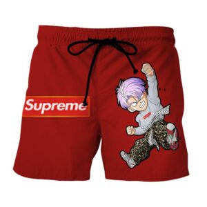 Supreme Kid Trunks Jumping Red Trendy Fashion Tank Top