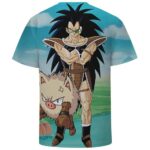 Raditz Funny Art Scouter Pokemon Primape DBZ Cool 3D T-Shirt