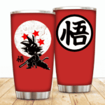 Kid Son Goku Silhouette Kanji Dragon Ball Z Awesome Tumbler