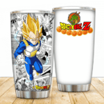 SSJ Vegeta Manga Background Dragon Ball Z Awesome Tumbler