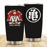 Martial Arts Great Master Roshi Meditation DBZ Tumbler