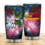 Chibi Frieza Cell and Kid Buu Dragon Ball Z Powerful Tumbler