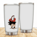 Kid Son Goku Hand Stand Dragon Ball Cool And Awesome Tumbler