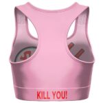 Tao Pai Pai The Assassin Kanji Logo DBZ Sports Bra