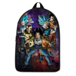 Team Universe 7 Teamwork Dragon Ball Super Galaxy Backpack