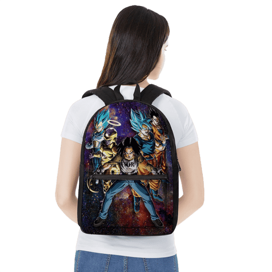 Team Universe 7 Teamwork Dragon Ball Super Galaxy Backpack