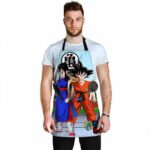 Teen Son Goku and Chi Chi Dragon Ball Awesome Powerful Apron