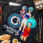 Teen and Adult Bulma Capsule Corporation DBZ Cool Cute Apron