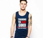 Training to Beat Goku or at Least Krillin Men Tank Top - Saiyan Stuff