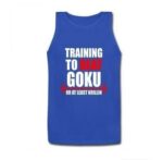 Training to Beat Goku or at Least Krillin Men Tank Top - Saiyan Stuff
